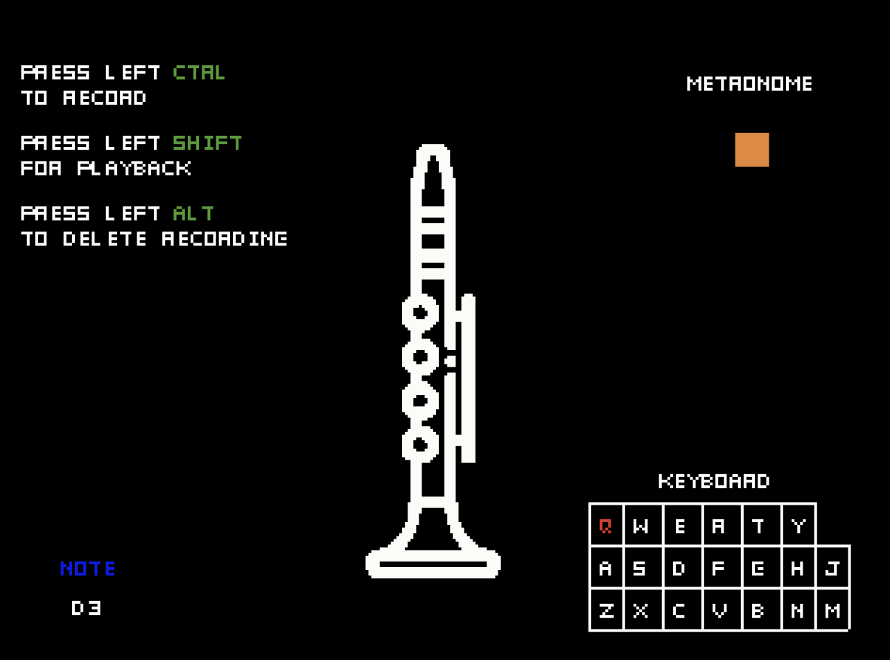 Figure 2. Key press visualization.